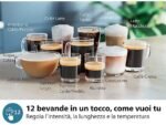 PHILIPS Series 4400 LatteGo EP4446/70 Macchina Caffè Automatica 1.8L 1500W Nero Argento - immagine 4
