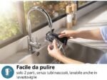 PHILIPS Series 4400 LatteGo EP4446/70 Macchina Caffè Automatica 1.8L 1500W Nero Argento - immagine 7