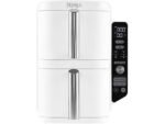 Ninja Friggitrice ad Aria Double Stack XL SL400EUWH - 2 Cestelli Verticali 9.5 L, 2470W, Bianco