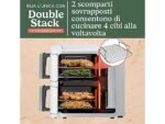 Ninja Friggitrice ad Aria Double Stack XL SL400EUWH - 2 Cestelli Verticali 9.5 L, 2470W, Bianco - immagine 6
