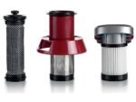 ARIETE 2724 Scopa Elettrica Senza Filo 120W Tubo Pieghevole Filtro HEPA Rosso Nero - immagine 7