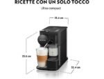 DE'LONGHI Nespresso Lattissima One EN510.B Macchina Caffè Capsule 1L 19 Bar Nero - immagine 3