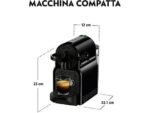 DE'LONGHI Nespresso Inissia EN80.B Macchina Caffè Capsule 0.8L 19 Bar Classe A Nero - immagine 3