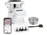 Moulinex Companion HF8401 Robot da Cucina Multifunzione con Cottura 1550W 1.4L Bianco