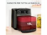 MOULINEX Multifunction AL5558 Friggitrice ad Aria 15L 1800W Funzione Girarrosto Nero - immagine 2