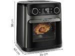 MOULINEX Multifunction AL5558 Friggitrice ad Aria 15L 1800W Funzione Girarrosto Nero - immagine 7