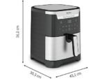 MOULINEX EasyFry&Grill XXL EZ801D Friggitrice ad Aria 6.5L 1800W Flexcook Acciaio Inox - immagine 8