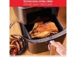 MOULINEX EasyFryGrill&Steam AL2018 Friggitrice ad Aria 6.9L 1700W Cottura a Vapore Nero - immagine 3