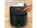 MOULINEX EasyFry Max EZ2453 Friggitrice ad Aria 5L 1500W 10 Programmi Verde Scuro - immagine 5