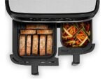 MOULINEX Dual Easy Fry XXL EZ942D Friggitrice ad Aria 11L 2700W Doppia Zona Acciaio Inox - immagine 7