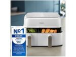 Philips Friggitrice ad Aria Serie 3000 NA353/10 - Doppio Cestello 9 L, 2750W, Bianco - immagine 12