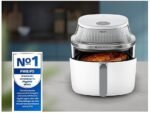 Philips Friggitrice ad Aria Serie 3000 XL NA341/10 - Cestello con Finestra 7.2 L, RapidAir Plus, 2000W, Bianco - immagine 11