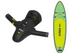 Nilox Kahuna Wai Stand Up Paddle SUP Elettrico Gonfiabile con Acquascooter Nero Lime