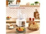 Moulinex DoubleForce Compact FP5441 Robot da Cucina 800W 2.2L Bianco - immagine 2