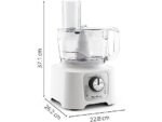 Moulinex DoubleForce Compact FP5441 Robot da Cucina 800W 2.2L Bianco - immagine 7