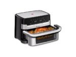 MOULINEX Dual Easy Fry Flex EZ922D Friggitrice ad Aria 9L 2700W Modalità Sync Acciaio Inox - immagine 2