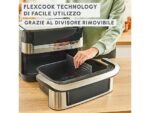 MOULINEX Dual Easy Fry Flex EZ922D Friggitrice ad Aria 9L 2700W Modalità Sync Acciaio Inox - immagine 7