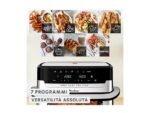 MOULINEX Dual Easy Fry Flex EZ922D Friggitrice ad Aria 9L 2700W Modalità Sync Acciaio Inox - immagine 8