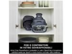 Ninja Friggitrice ad Aria Portatile Crispi 4-in-1 FN101EUGY - Contenitori in Vetro 3.8 L, 1700W, Blu - immagine 8