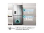 Hisense Frigorifero Americano 4 Porte RQ5P470SMIE - 460 L, Total No Frost, Libera Installazione, Classe E - immagine 9