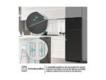 Hisense Frigorifero Doppia Porta Libera Installazione RT267D4ABE - 143 cm, 206 L, Nero, Classe E - immagine 5