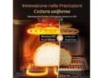 COSORI Friggitrice ad Aria Turbo Tower Pro Smart CSDC123SD - Cestello 10.8 L, Wi-Fi, 2630W, Nero/Oro - immagine 4