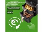 COSORI Friggitrice ad Aria Turbo Tower Pro Smart CSDC123SD - Cestello 10.8 L, Wi-Fi, 2630W, Nero/Oro - immagine 9