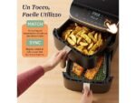 COSORI Friggitrice ad Aria Turbo Tower Pro Smart CSDC123SD - Cestello 10.8 L, Wi-Fi, 2630W, Nero/Oro - immagine 12