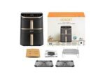 COSORI Friggitrice ad Aria Turbo Tower Pro Smart CSDC123SD - Cestello 10.8 L, Wi-Fi, 2630W, Nero/Oro - immagine 15