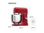 Kenwood kMix KMX751ARD Impastatrice Planetaria 1000W 5L Rosso - immagine 9