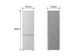 LG GBBS726AEV Fit & Max FRIGORIFERO COMBINATO, A 203 cm, 3 ripiani, Rumorosità 29 dB(A), Essence Black Steel, Classe A - immagine 14