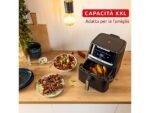 MOULINEX Easy Fry Silence EZ8428 Friggitrice ad Aria 7L 1800W Connessa App Nero - immagine 4