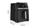 MOULINEX Easy Fry Silence EZ8428 Friggitrice ad Aria 7L 1800W Connessa App Nero - immagine 9