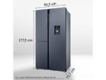 Haier Frigorifero AmericanoDoor HSPR79F18EWMB - 3 Porte, 573 L, DayLight, No Frost, Classe E - immagine 5