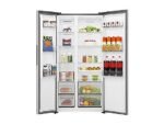 Hisense Frigorifero Americano Side-by-Side RS3P558NEIE - 544 L, Total No Frost, Inox, Classe E - immagine 3