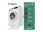 Candy GD 26SS6-S Slim 6 Kg Classe A 1200 Giri con Vapore e 16 Programmi - immagine 3