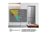 Hisense Frigorifero Americano 4 Porte RF632N4BCE - 485 L, No Frost, Inverter, Inox, Classe C - immagine 2