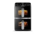 Philips Friggitrice ad Aria Verticale Serie 4000 NA461/00 - Doppio Cestello con Finestra 10 L, 2750W, PFAS Free, Nero - immagine 2