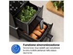 Philips Friggitrice ad Aria Verticale Serie 4000 NA461/00 - Doppio Cestello con Finestra 10 L, 2750W, PFAS Free, Nero - immagine 7
