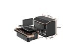 COSORI Dual Blaze TwinFry FRIGGITRICE AD ARIA, capacità 10 l, Max potenza 2800 W, Nero - immagine 2