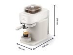 PHILIPS Baristina BAR320/00 Macchina Caffè Automatica 1.2L 1550W Compatta Bianco - immagine 6