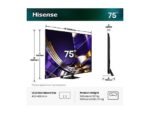 Hisense 75U7S PRO TV MiniLED 75" Smart TV VIDAA 4K UHD Native 165Hz Game Mode COD 75U7S PRO - immagine 2
