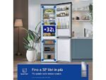 Samsung Frigorifero Combinato Libera Installazione RB34C775CS9/EF - 185 cm, No Frost, Wi-Fi, Metal Inox, Classe C - immagine 4