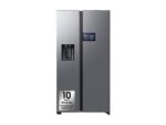 Samsung Frigorifero Americano Side-by-Side RS90F65EDTEF - 621 L, No Frost, Wi-Fi, Metal Inox, Classe E