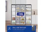 Samsung Frigorifero Americano Side-by-Side RS90F65EDTEF - 621 L, No Frost, Wi-Fi, Metal Inox, Classe E - immagine 6