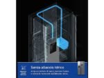 Samsung Frigorifero Americano Side-by-Side RS90F65EDTEF - 621 L, No Frost, Wi-Fi, Metal Inox, Classe E - immagine 10