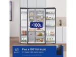 Samsung Frigorifero Americano Side-by-Side RS90F64EDFEF - 621 L, No Frost, Wi-Fi, Metal Inox, Classe E - immagine 5