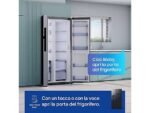 Samsung Frigorifero Americano Side-by-Side RS90F64EDFEF - 621 L, No Frost, Wi-Fi, Metal Inox, Classe E - immagine 6