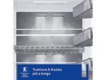 SAMSUNG RB38C774DSA/EF FRIGORIFERO COMBINATO, A 203 cm, 4 ripiani, Rumorosità 35 dB(A), Silver/Inox, Classe D - immagine 5