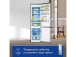SAMSUNG RB38C774DSA/EF FRIGORIFERO COMBINATO, A 203 cm, 4 ripiani, Rumorosità 35 dB(A), Silver/Inox, Classe D - immagine 7